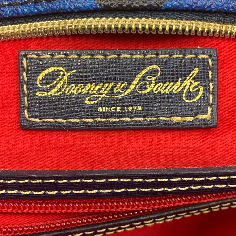 Dooney & Bourke blue purse - Picture 7 of 14